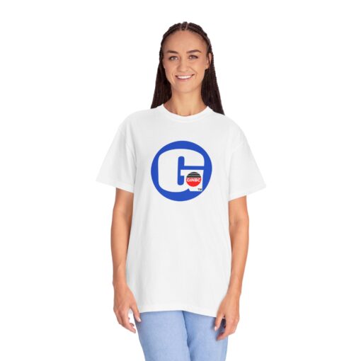 Casual Unisex Garment-Dyed T-Shirt with Graphic Logo - Image 4