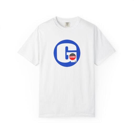 Casual Unisex Garment-Dyed T-Shirt with Graphic Logo